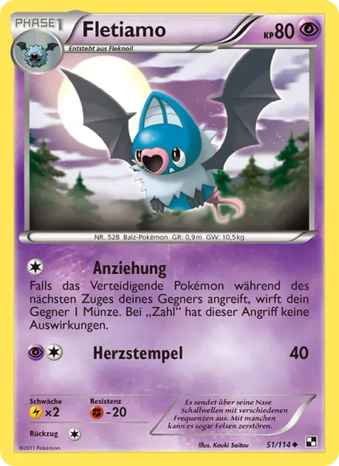 Swoobat [Attract | Heart Stamp]