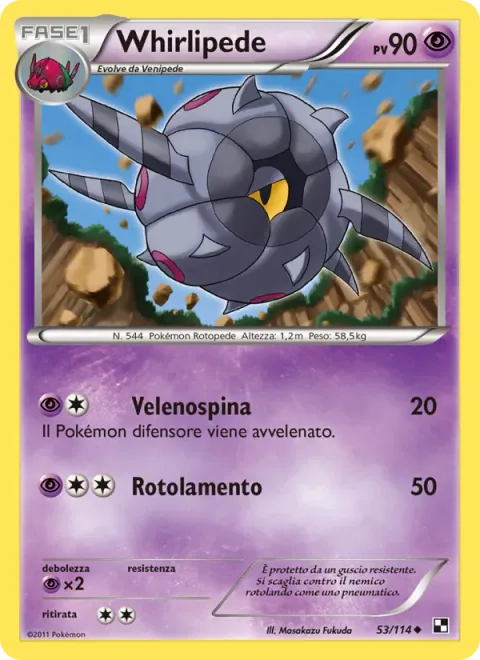 Whirlipede [Poison Sting | Rollout]