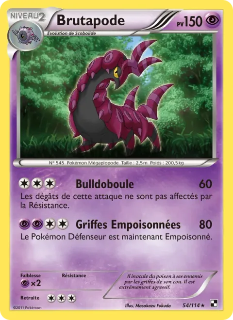 Scolipede [Steamroller | Poison Claws]
