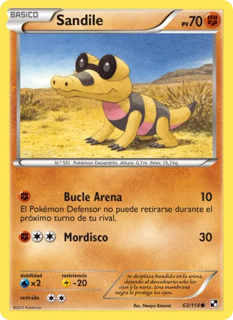 Sandile [Sand Tomb | Bite]