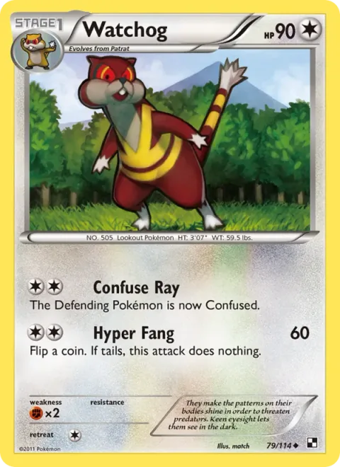 Watchog [Confuse Ray | Hyper Fang]