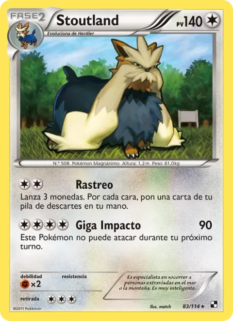 Stoutland [Odor Sleuth | Giga Impact]