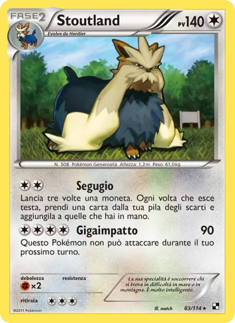 Stoutland [Odor Sleuth | Giga Impact]