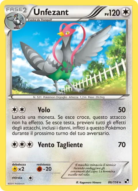 Unfezant [Fly | Cutting Wind]