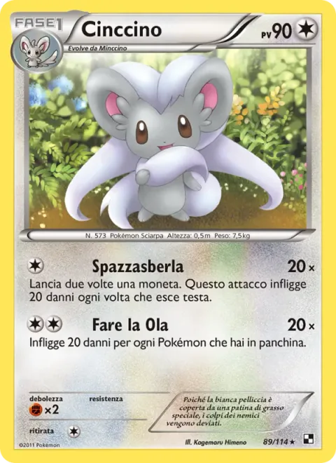 Cinccino [Tail Slap | Do the Wave]