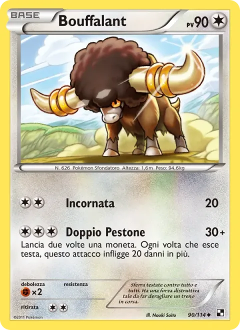 Bouffalant [Horn Attack | Double Stomp]