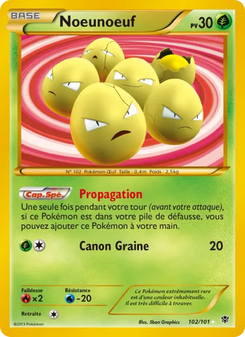 Exeggcute [Propagation | Seed Bomb]