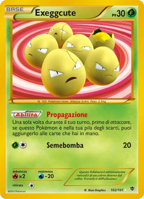 Exeggcute [Propagation | Seed Bomb]
