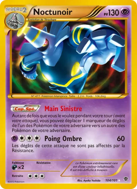 Dusknoir [Sinister Hand | Shadow Punch]