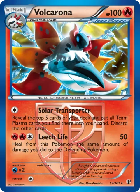 Volcarona [Solar Transporter | Leech Life]