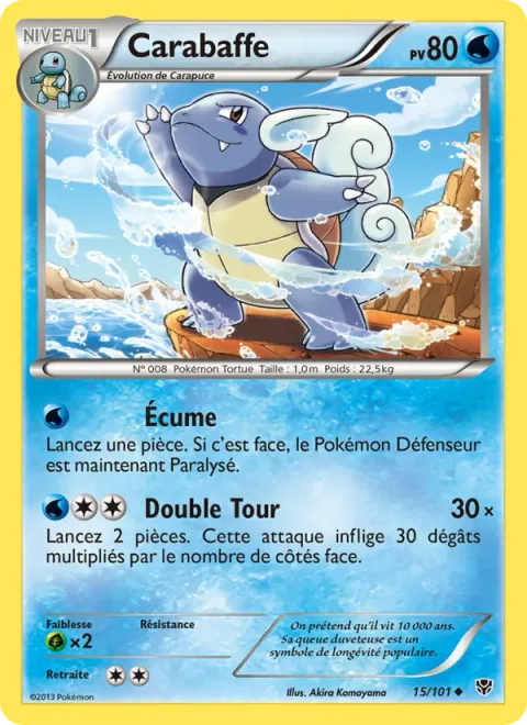 Wartortle [Bubble | Double Spin]