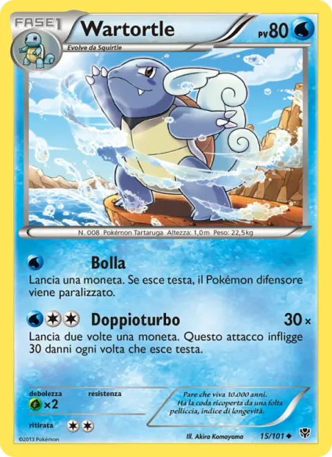 Wartortle [Bubble | Double Spin]
