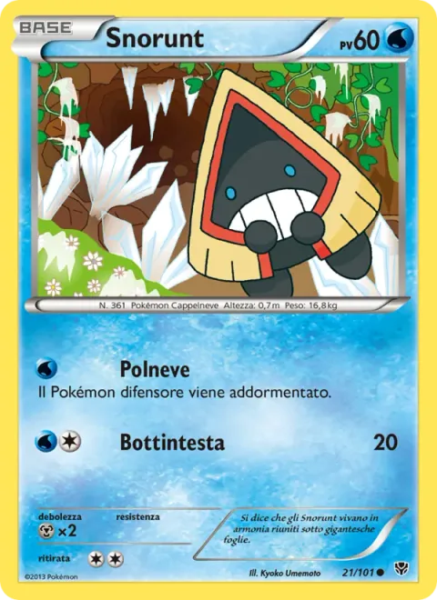 Snorunt [Powder Snow | Headbutt]