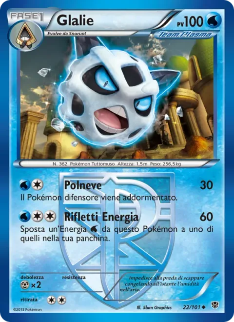 Glalie [Powder Snow | Reflect Energy]