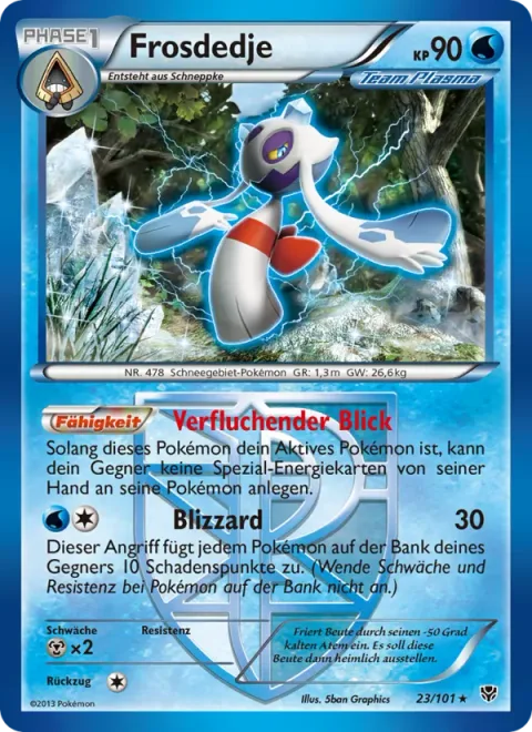 Froslass [Cursed Glare | Blizzard]
