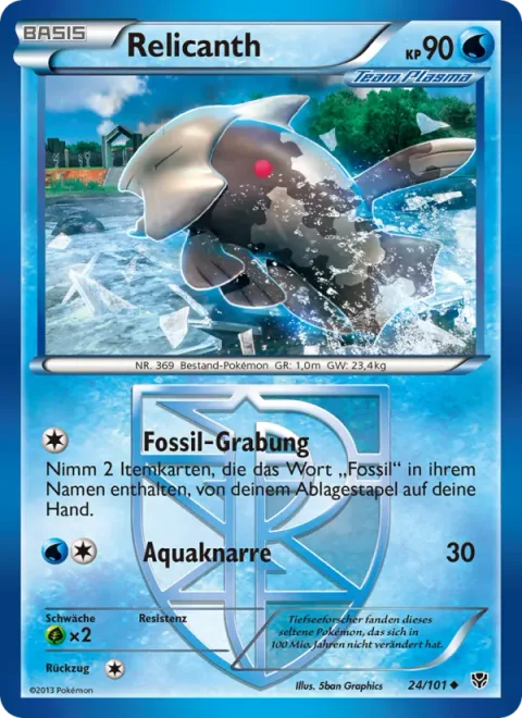 Relicanth [Fossil Hunt | Water Gun]