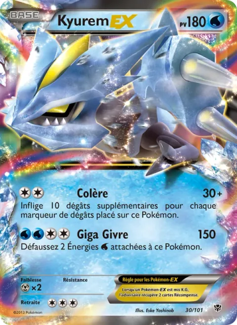 Kyurem EX [Outrage | Giga Frost]