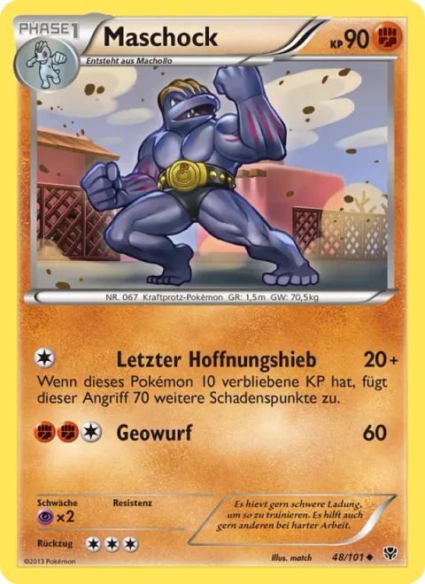 Machoke [Last-Chance Chop | Seismic Toss]