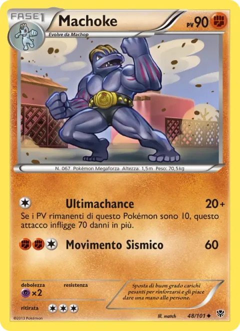 Machoke [Last-Chance Chop | Seismic Toss]