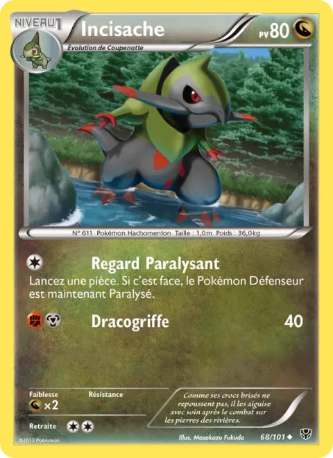 Fraxure [Paralyzing Gaze | Dragon Claw]