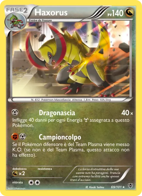 Haxorus [Dragonaxe | Strike of the Champion]