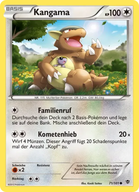 Kangaskhan [Call for Family | Comet Punch]