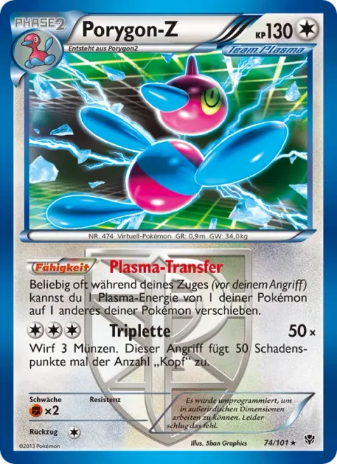Porygon-Z [Plasma Transfer | Tri Attack]