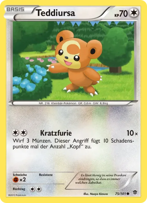 Teddiursa [Fury Swipes]