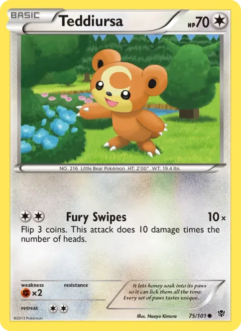 Teddiursa [Fury Swipes]