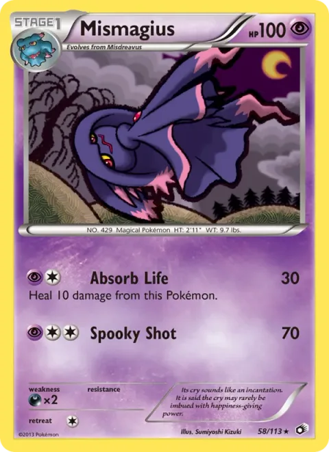 Mismagius [Absorb Life | Spooky Shot]