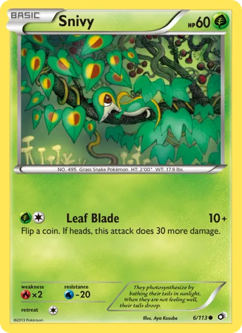 Snivy [Growth | Razor Leaf]