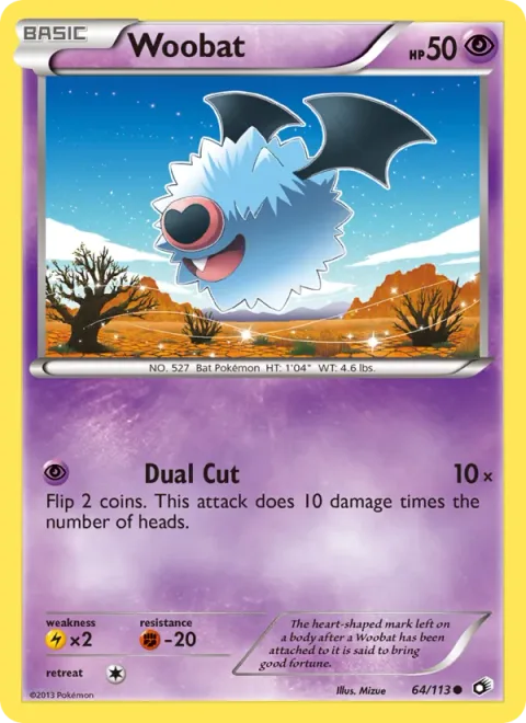 Woobat [Dual Cut]