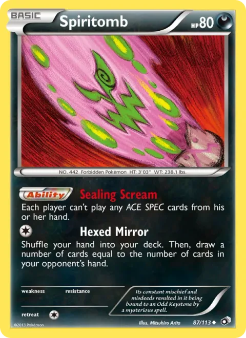 Spiritomb [Sealing Scream | Hexed Mirror]