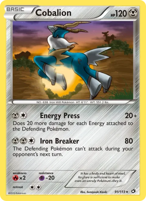 Cobalion [Energy Press | Iron Breaker]
