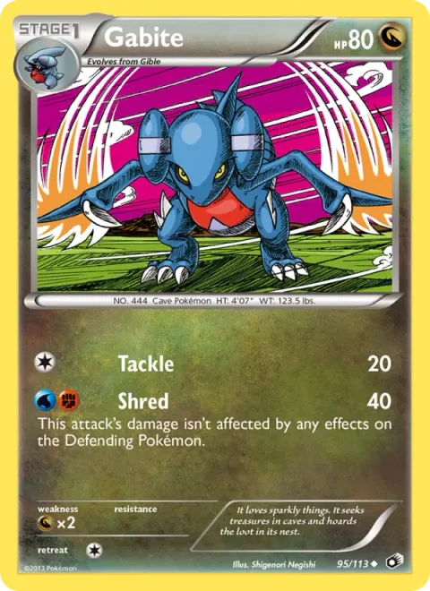 Gabite [Tackle | Shred]