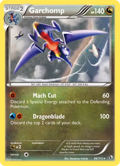Garchomp [Mach Cut | Dragonblade]