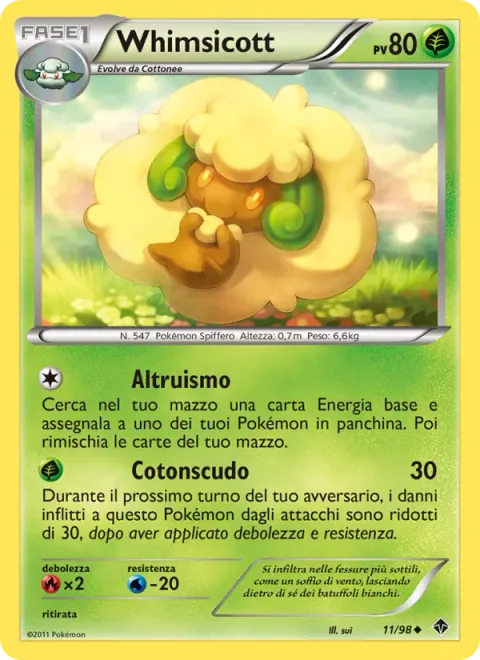 Whimsicott [Helping Hand | Cotton Guard]