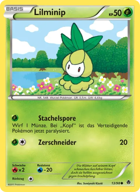 Petilil [Stun Spore | Cut]