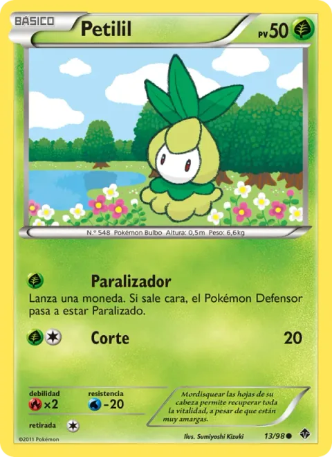 Petilil [Stun Spore | Cut]