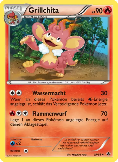 Simisear [Water's Power | Flamethrower]