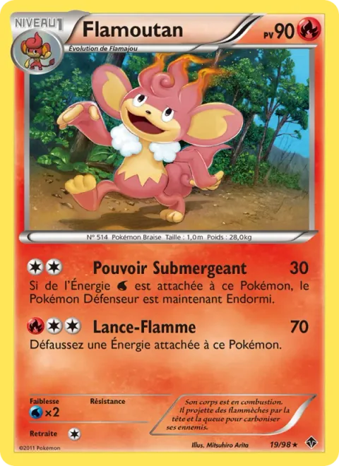 Simisear [Water's Power | Flamethrower]
