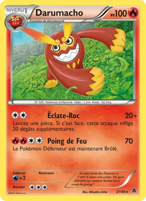 Darmanitan [Rock Smash | Fire Punch]