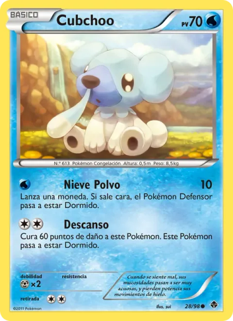 Cubchoo [Powder Snow | Rest]