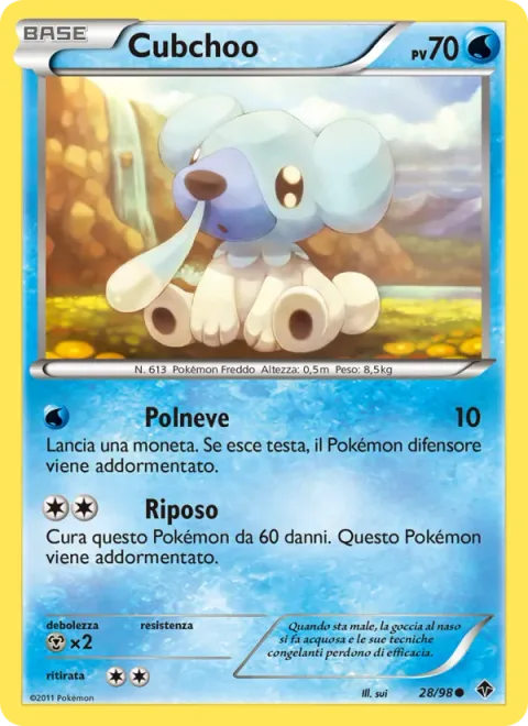 Cubchoo [Powder Snow | Rest]