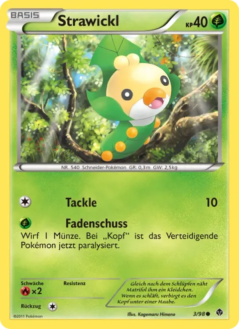 Sewaddle [Tackle | String Shot]