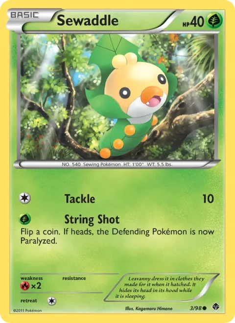 Sewaddle [Tackle | String Shot]