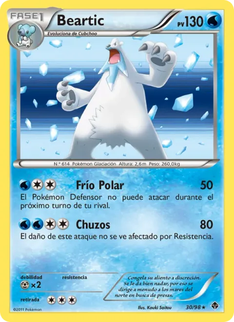 Beartic [Sheer Cold | Icicle Crash]