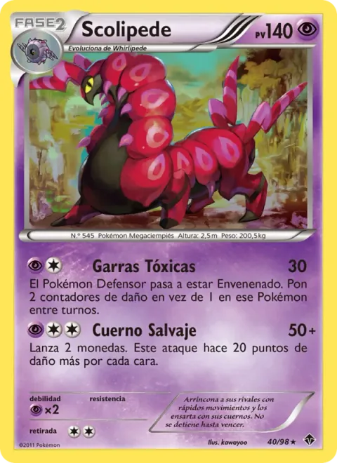 Scolipede [Toxic Claws | Wild Horn]