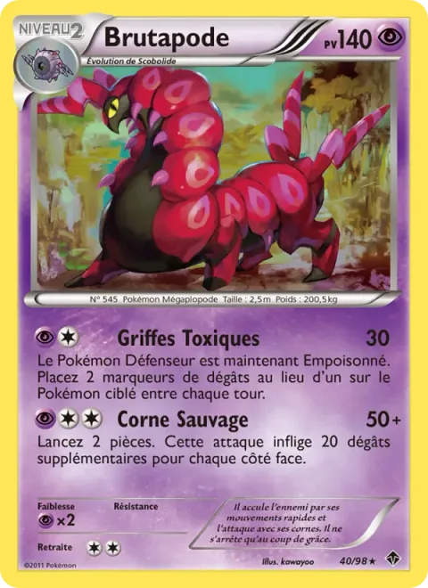 Scolipede [Toxic Claws | Wild Horn]