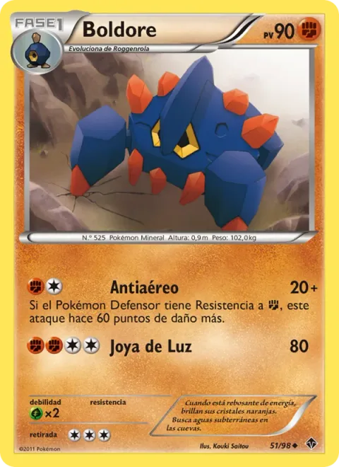 Boldore [Smack Down | Power Gem]